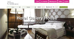 Desktop Screenshot of hotelgalleryhouse.com