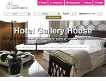 Tablet Screenshot of hotelgalleryhouse.com